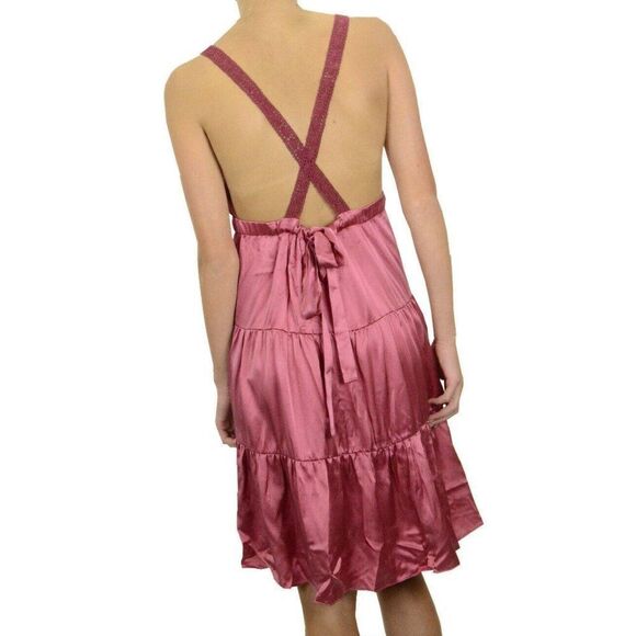 Ingwa Melero Chiffon/Charmeuse Silk Moon Dress S - Picture 3 of 3